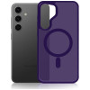 3MK Smoke MagCase suojakuori Samsung Galaxy S25 -puhelimelle, violetti