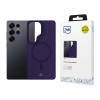3MK Smoke MagCase suojakotelo Samsung Galaxy S25 Ultra -puhelimelle, violetti