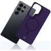 3MK Smoke MagCase suojakotelo Samsung Galaxy S25 Ultra -puhelimelle, violetti
