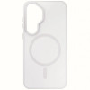 3MK Smoke MagCase suojakotelo Samsung Galaxy S26+:lle, valkoinen