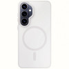 3MK Smoke MagCase suojakotelo Samsung Galaxy S26+:lle, valkoinen