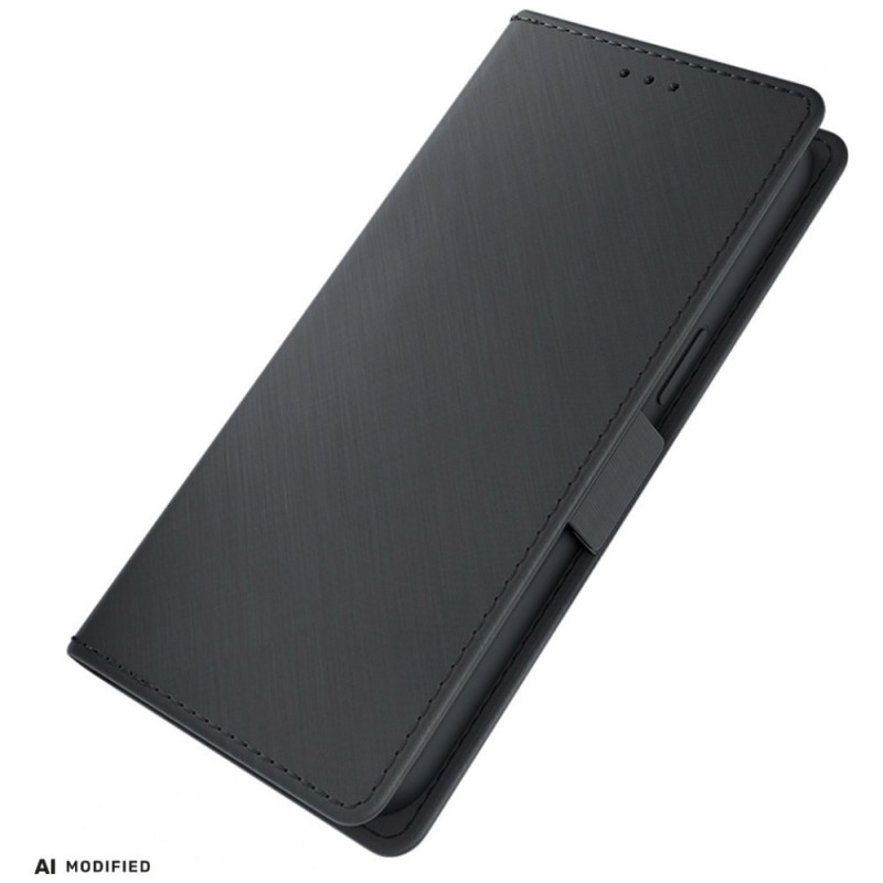 3MK Wallet Case lompakkokotelo Honor Magic 8 Lite -puhelimelle, musta