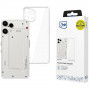 3MK Clear Case -suojakuori Nothing Phone (3a) Lite -puhelimelle, läpinäkyvä