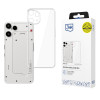 3MK Clear Case -suojakuori Nothing Phone (3a) Lite -puhelimelle, läpinäkyvä
