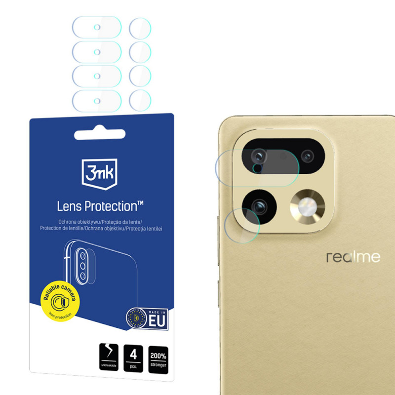 3MK Lens Protection (4 kpl) Realme 16 Pro 5G:lle