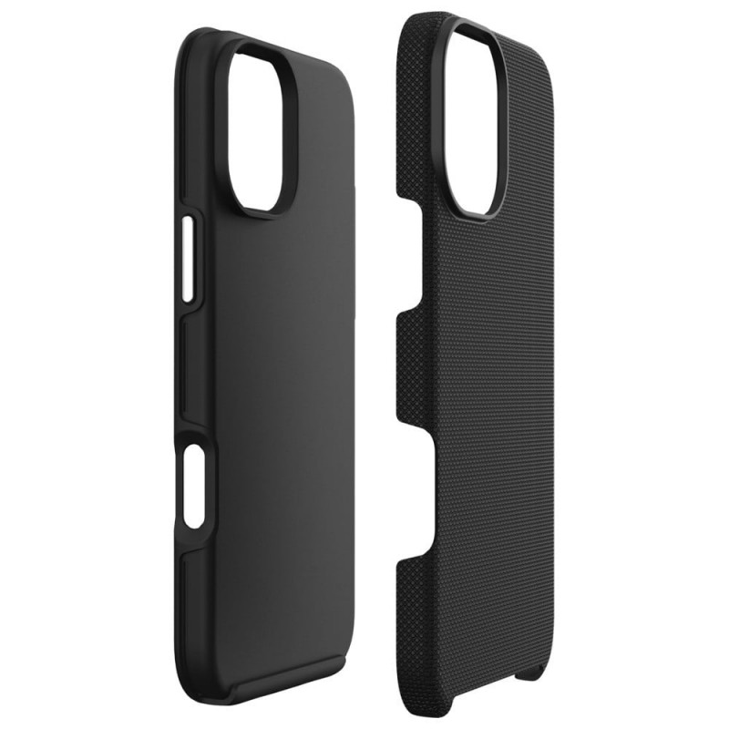 3MK Fortis MagCase Apple iPhone 16 -älypuhelimen kuori, musta