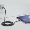 3MK Hyper Cable N-SERIES USB-C - USB-C -kaapeli, 1,5 m, 100 W, musta