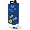 3MK Hyper Cable N-SERIES USB-C - USB-C -kaapeli, 1 m, 240 W, musta
