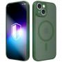 3MK Misty MagCase -suojakotelo Apple iPhone 15:lle, vihreä