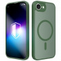 3MK Misty MagCase magneettinen suojakotelo Apple iPhone 16e / 17e -puhelimelle, vihreä