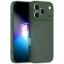 3MK Misty MagCase magneettinen suojakotelo Apple iPhone 17 Pro Max -puhelimelle, vihreä