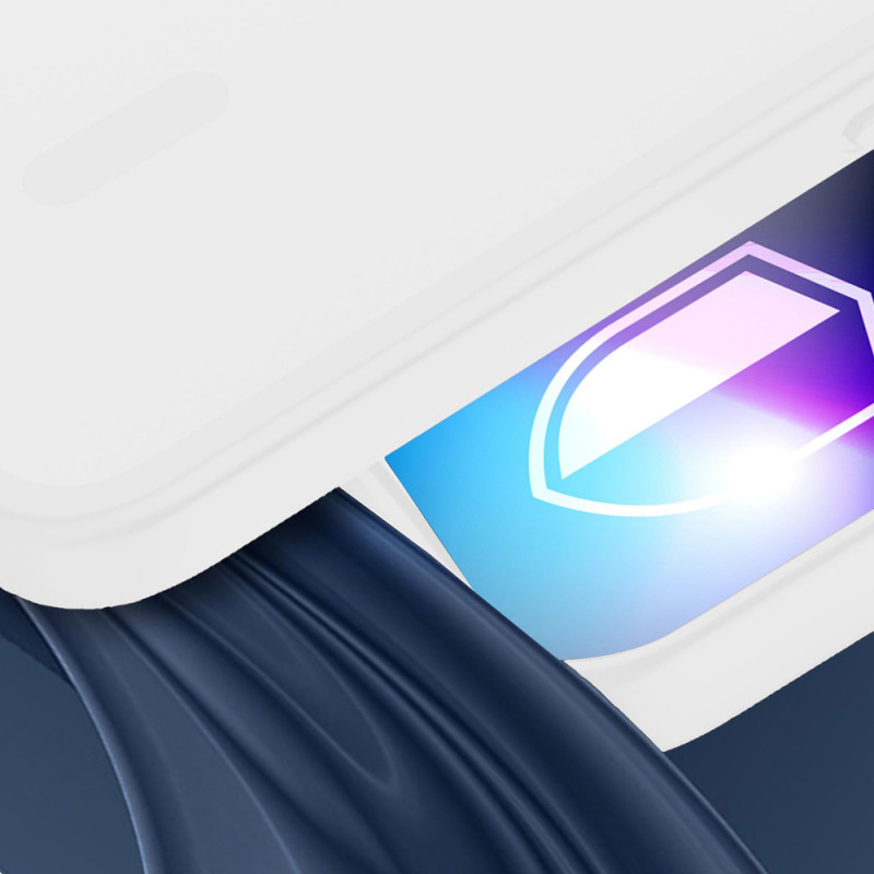 3MK Misty MagCase Apple iPhone 15 Pro -älypuhelinkotelo, MagSafe-yhteensopiva, valkoinen