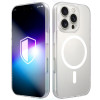 3MK Misty MagCase Apple iPhone 16 Pro Max -suojakuori, MagSafe-yhteensopiva, valkoinen