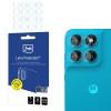 3MK Lens Protection Motorola Moto G87 hybridikameran linssilasi (4 kpl)