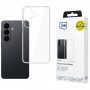 3MK Clear Case Samsung Galaxy S26 FE puhelimen kuori, läpinäkyvä