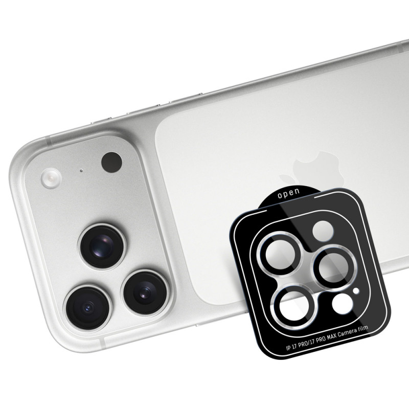 3MK Lens Protection Pro -kameran linssinsuojus Apple iPhone 18 Pro / 18 Pro Max -puhelimelle, musta
