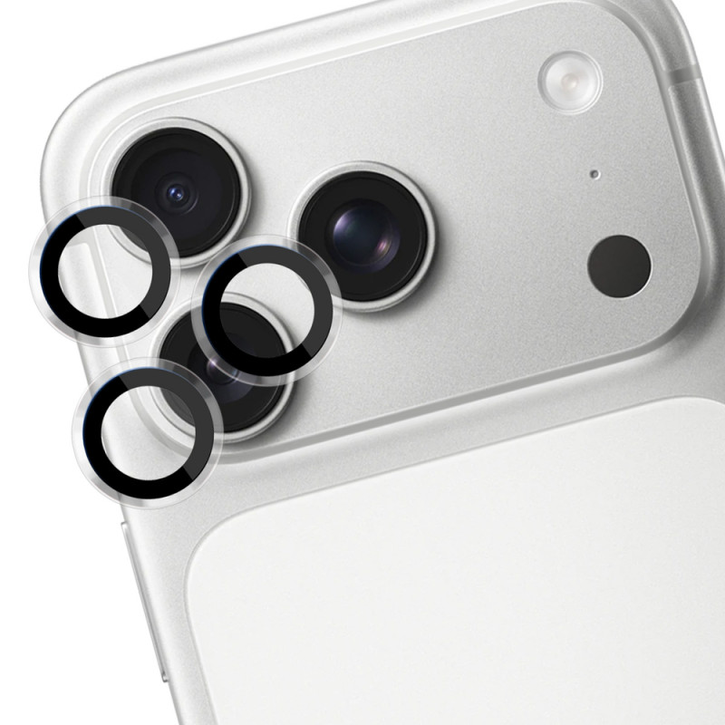 3MK Lens Protection Pro -kameran linssinsuojus Apple iPhone 18 Pro / 18 Pro Max -puhelimelle, musta