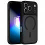 3MK Misty MagCase Apple iPhone 17 Pro Max / 18 Pro Max puhelimen kuori, musta