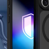 3MK Misty MagCase Apple iPhone 17 Pro Max / 18 Pro Max puhelimen kuori, musta