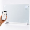 Extralink älykäs lasipaneelilämmitin LPL-23A-WH, 2000 W, WiFi, valkoinen