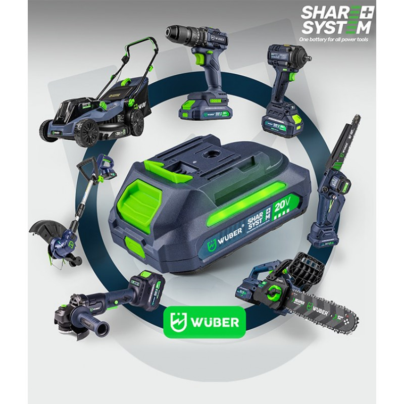 Wuber W04322 akkupainepesuri, 20 V, 300 l/h