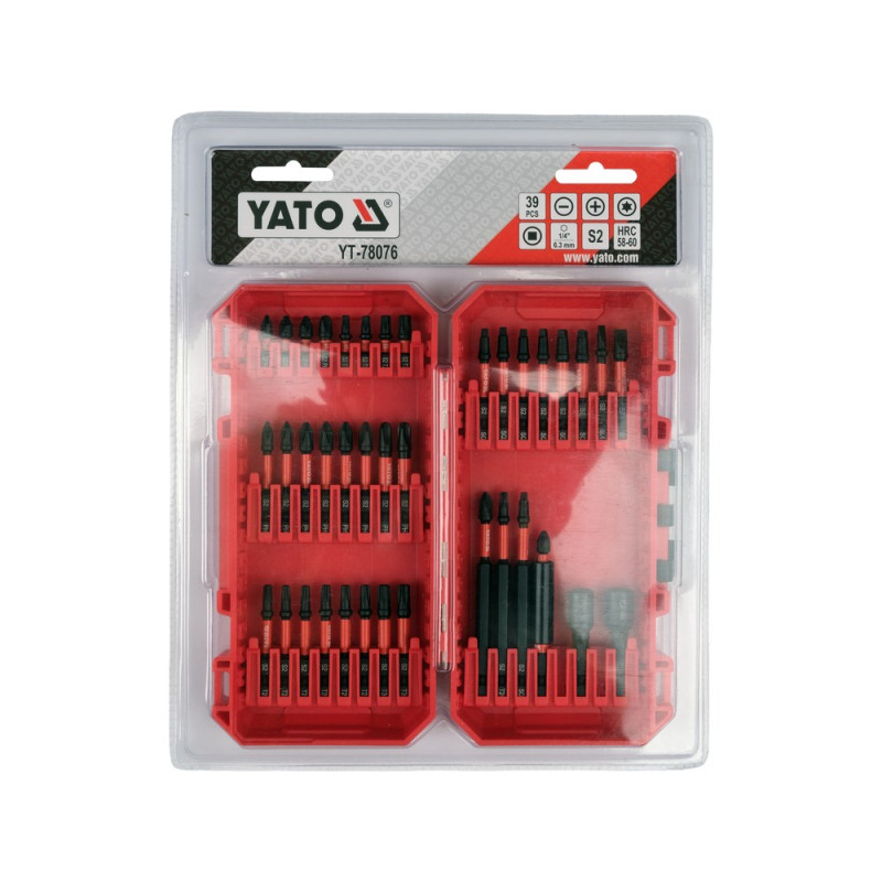 YATO iskuvääntökärkisarja 39 kpl YT-78076