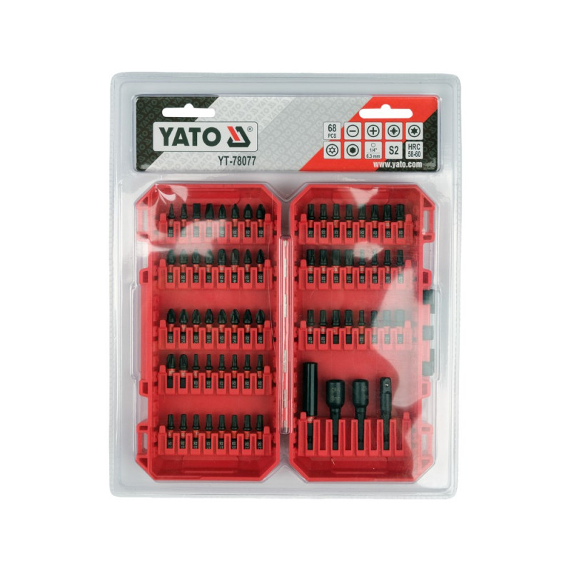 YATO iskuvääntökärkisarja 68 kpl YT-78077