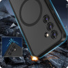 Tech-Protect MagMat MagSafe -suojakotelo Samsung Galaxy S24 Ultra -puhelimelle, mattamusta