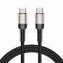 Tech-Protect UltraBoost Evo -kaapeli USB-C / USB-C 100W 5A 200cm Titanium