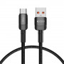 Tech-Protect UltraBoost Evo -kaapeli USB-A / USB-C 100W 5A 50cm musta