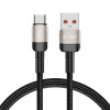 Tech-Protect UltraBoost Evo -kaapeli USB-A / USB-C 100W 5A 100cm Titanium