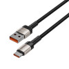 Tech-Protect UltraBoost Evo -kaapeli USB-A / USB-C 100W 5A 200cm Titanium