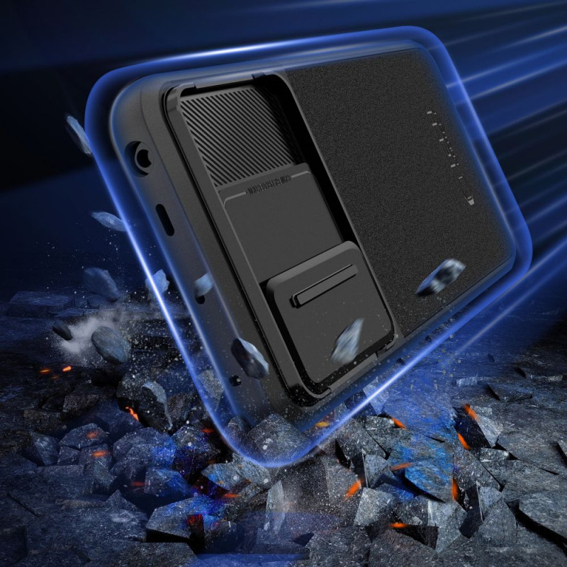 Tech-Protect Velar Cam+ -suojakotelo Xiaomi Redmi Note 13 Pro 5G / Poco X6 5G -puhelimelle, musta