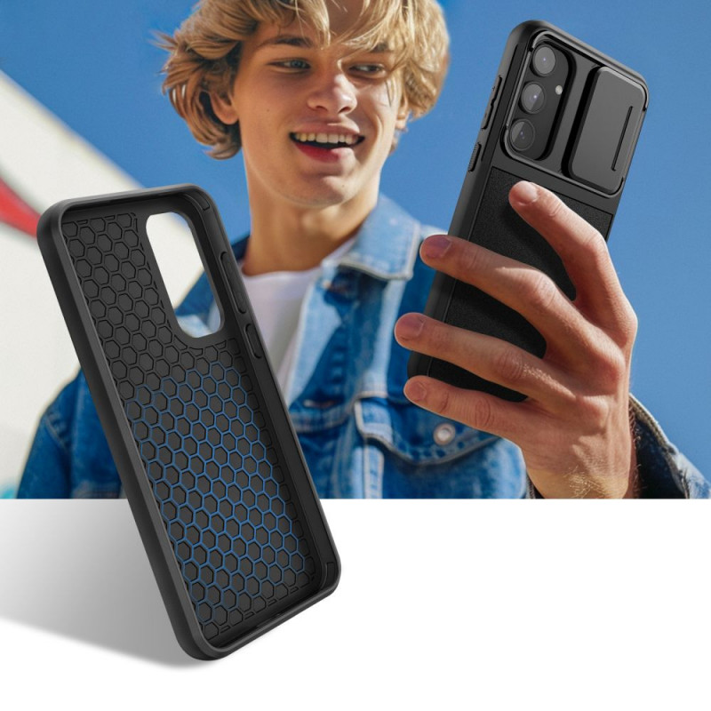 Tech-Protect Velar Cam+ -suojakotelo Samsung Galaxy A35 / A55 5G -puhelimelle, musta