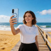 Tech-Protect MagFlex MagSafe -suojakuori Samsung Galaxy A57 5G -puhelimelle, taivaansininen