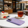 Tech-Protect Magmat MagSafe -suojakotelo Samsung Galaxy A57 5G:lle, matta lilac