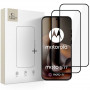 Tech-Protect Glass Fit+ Motorola Moto G67 / G77 karkaistu lasi, musta (2 kpl)