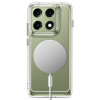 Tech-Protect FlexAir Hybrid MagSafe -suojakotelo Motorola Edge 70 Pro 5G:lle, kirkas