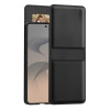 Tech-Protect lompakkokotelo Samsung Galaxy Z Flip 8 -puhelimelle, musta