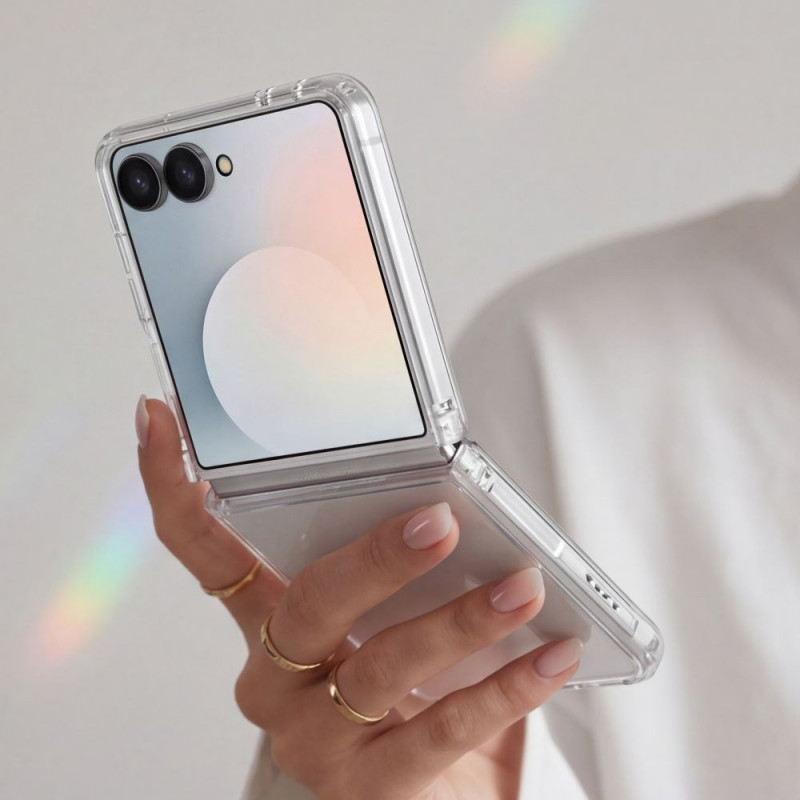 Tech-Protect FlexAir Hybrid -suojakotelo Samsung Galaxy Z Flip 8 -puhelimelle, kirkas