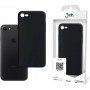 3MK Matt Case Apple iPhone SE 2022/SE 2020/8/7 älypuhelimen kuori, musta