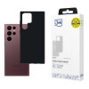 3MK Matt Case -suojakotelo Samsung Galaxy S22 Ultra -puhelimelle (3MK3448BLK), musta