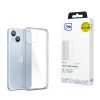 3MK Clear Case Apple iPhone 14 puhelimen kuori, läpinäkyvä