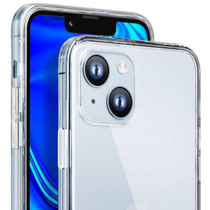3MK Clear Case suojakuori Apple iPhone 14 Plus / 15 Plus -puhelimelle, läpinäkyvä