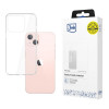 3MK Armor Case suojakotelo Apple iPhone 14 Plus / 15 Plus -puhelimelle, läpinäkyvä