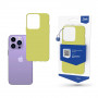 3MK Matt Case suojakuori Apple iPhone 14 Pro -puhelimelle, limenvihreä