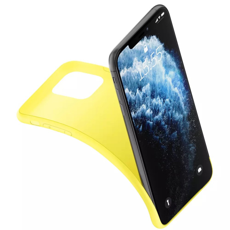 3MK Matt Case suojakuori Apple iPhone 14 Pro -puhelimelle, limenvihreä