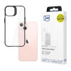 3MK Satin Armor Case+ suojakotelo Apple iPhone 14 Plus / 15 Plus -puhelimelle, läpinäkyvä