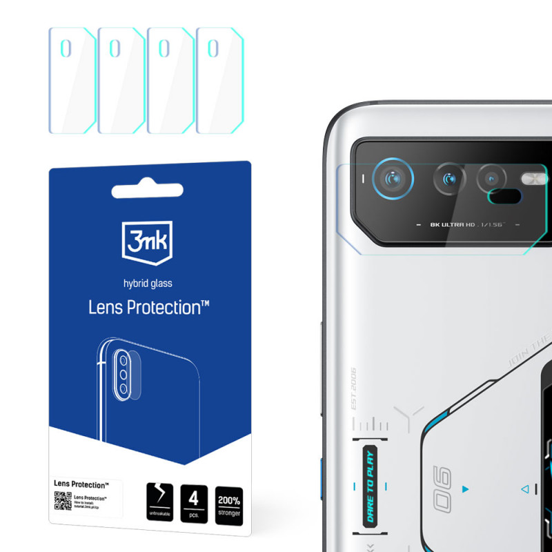 3MK Lens Protect Asus ROG Phone 6 / 6 Pro / 6D / 6D Ultimate (4 kpl)