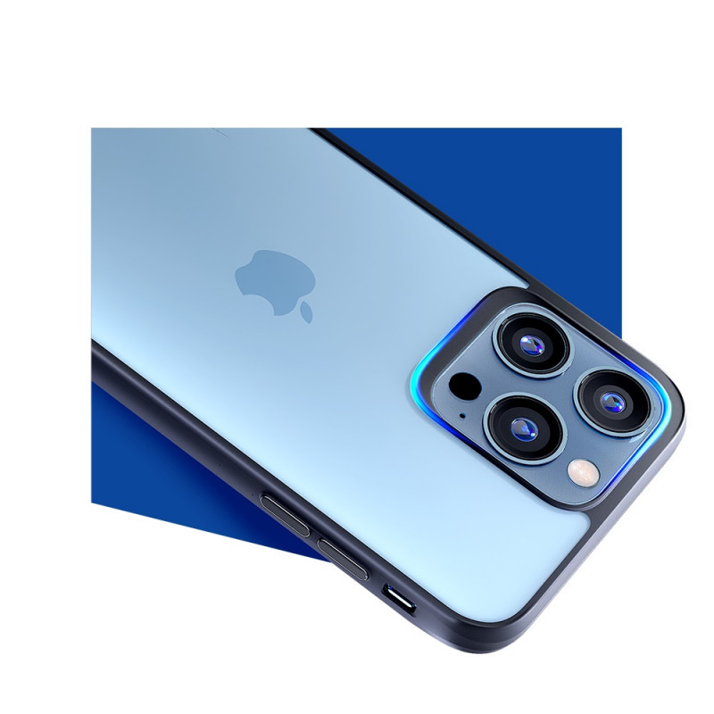3MK Satin Armor Case+ -suojakotelo Apple iPhone 14 Pro Max -puhelimelle, musta